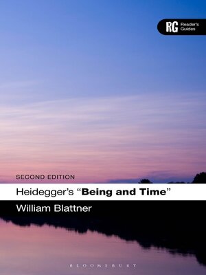 cover image of Heidegger's 'Being and Time'